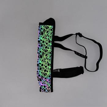 one pc flash reflective bandage fan holster(length:35cm)