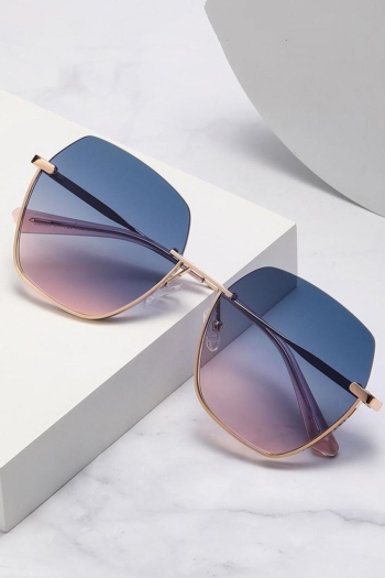 one pc stylish new 5 colors metal frame uv protection nylon sunglasses