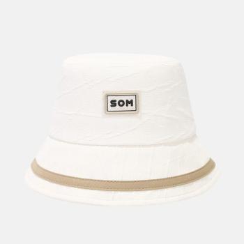 one pc stylish new 3 colors letter labeling bucket hat 54-58cm