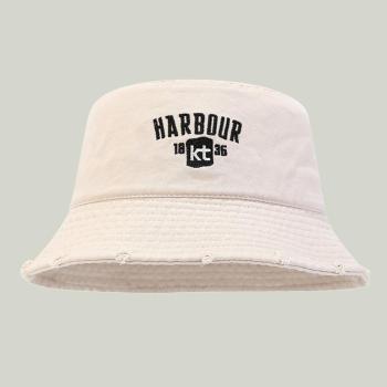 one pc stylish new 5 colors letter embroidery bucket hat 54-60cm
