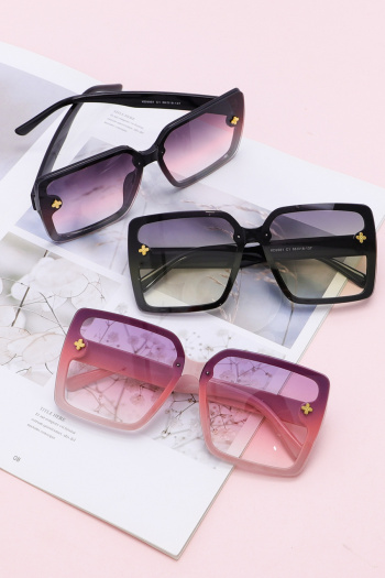 one pc stylish 7-color with large frame sizes outdoor uv protection sunglasses