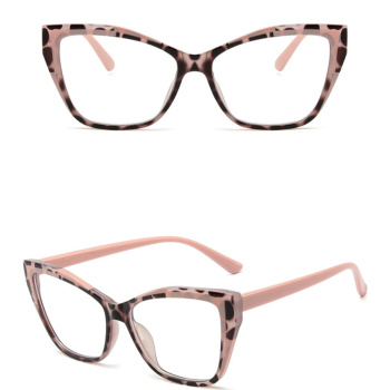 one pc stylish 7-color square frame all-match plain glasses