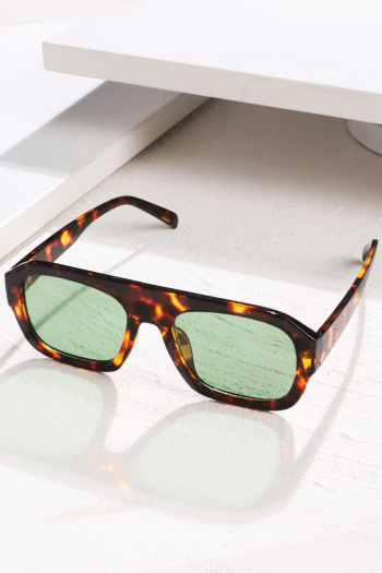 one pc stylish 5-color with large square frame outdoor uv protection sunglasses