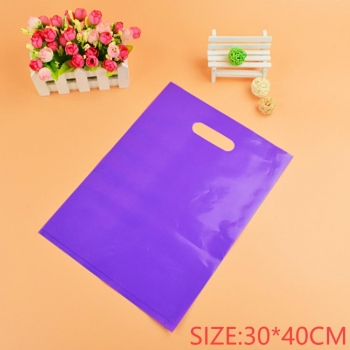 fifty pcs portable plastic packaging bag(size:30*40cm)