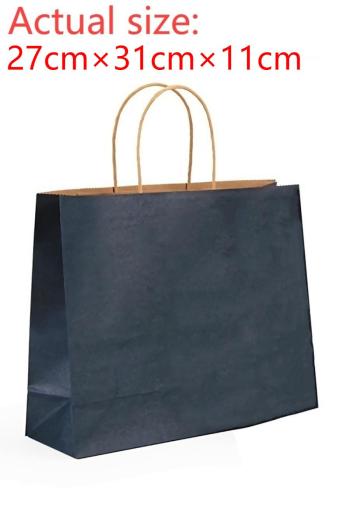 fifty pcs horizontal version fashion packing bag gift bag(size:27cm×31cm×11cm)