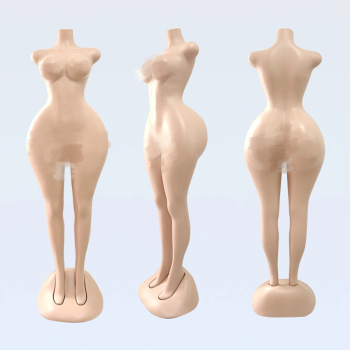 Extra large size with base fake model