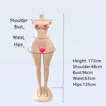 Extra large size with base fake model