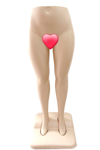 extra large size clothing display half-body mannequin