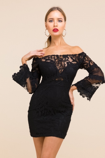 plus size sexy fashion temperament stretch see through solid color tube top lace dress