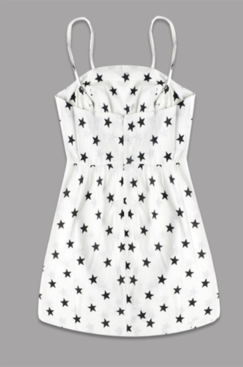 Fashion women's stars printing dress