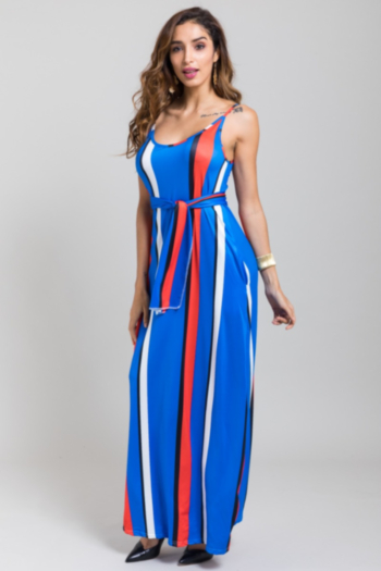 New stylish sling streak loose stretch dress(with head scarf )(new added color)