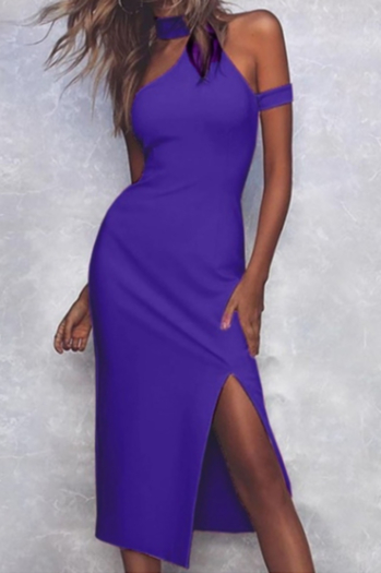 New 5 colors slim stretch strapless shoulder dress