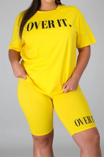 new four colors oversize stretch sports stylish two-piece set