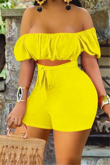 plus size solid color stretch tube top hollow back zip-up pleated sexy stylish playsuit