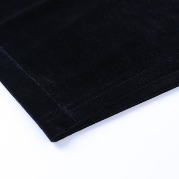 New stylish sling splice fluff slim micro-elastic solid color velvet dress