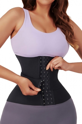 xs-3xl new plus-size three-section breasted sports latex waist trainer girdle