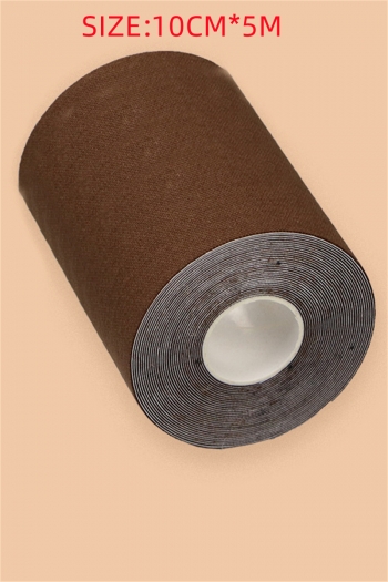 one roll brown self-adhesive invisible breast sticker tape(size:10cm*5m)