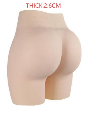 crotchless huge ass  thicken silicone stretch traceless buttocks shapewear(buttocks thick:2.6cm)