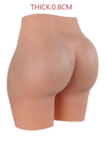 crotchless traceless silicone  stretch buttocks thicken bodyshape(buttocks thick:0.8cm)