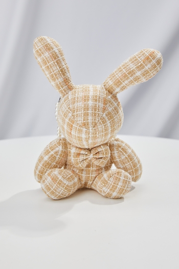 Stylish new three colors bow-knot rabbit shape zip-up pearl chain crossbody bag 11cm(l)* 7cm(w)* 27cm(h)