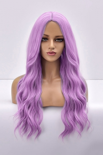 one pc new stylish middle score long curly synthetic hair wigs (length:28 inch)