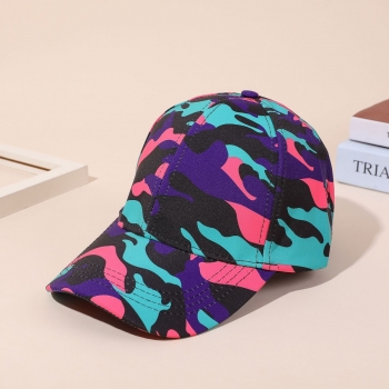 stylish camo graphic baseball cap(both genders) 58cm