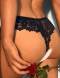 solid lace panty(asia size)_Black