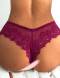 solid lace panty(asia size)_Black_Blue_Rose Red