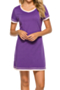 plus size cozy night dress_Pink_Rose Red_Purple