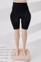 s-6xl plus size high waist add sponge mat shaping pants_Black