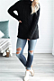 autumn winter new solid color stretch turtleneck stylish sweater_Yellow_Blue_Gray_Black