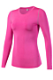 plus size seven colors solid color stretch fit round neck sport top_Black_White_Blue_Gray_Light Green_Red_Magenta