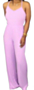 4 colors new stretch solid color sexy open back wide leg jumpsuit_Green_Magenta_Sky Blue_Pink