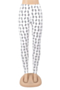 new plus size batch print stretch sports yoga stylish leggings (new added colors)_White