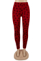 new plus size batch print stretch sports yoga stylish leggings (new added colors)_White_Blue_Green_Magenta_Red