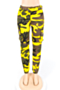 fashion slim cool camouflage pants_Black_Pink_Camo_Yellow