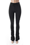 plus size new stylish solid color three colors pleated stretch fit slim casual sports pants special offer_Black
