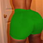 plus size solid color 11 colors tight summer stretch new stylish shorts_Black_White_Red_Rose Red_Dark Green