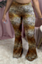 plus size leopard batch printing stretch new fashion casual flare pants_Multicolor_Leopard