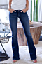plus size new stylish three colors pocket high stretch high waist bell jeans_Gray_Sky Blue_Dark Blue