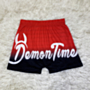 plus size 4 colors new stylish letter printing stretch tight shorts_White_Orange_Red