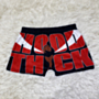 plus size 5 colors letter printing newstyle sumemr stretch hot shorts_Multicolor_Red_Sky Blue_Pink_Black