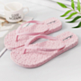 new stylish four colors solid color beach slippers(size run small)_Yellow_Blue_Black_Pink