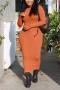 s-2xl spring plus size 10 colors ribbed knit lucky label embroidered stretch high waist zip-up thumb holes stylish bodycon midi dress_Black_White_Purple_Red_Beige_Sky Blue_Brown_Orange