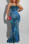 s-5xl summer new stylish plumage leopard printing backless lace-up stretch slim sexy maxi dress_Black_Red_Blue