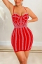 s-2xl plus size summer new 4 colors mesh patchwrok sling rhinestone decor bodycon stylish sexy mini dress_Black_White_Red