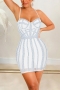 s-2xl plus size summer new 4 colors mesh patchwrok sling rhinestone decor bodycon stylish sexy mini dress_Black_White