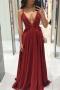 sexy elegant slight stretch 3 colors mesh spliced backless sparkling maxi dress_Rose Red