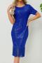 elegant plus size slight stretch tassels sequin  midi dress_Red_Green_Blue