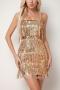 new slight stretch solid color tassels sequins mini tank dress(with liner)_Pink_Red_Rose Red_Magenta_Yellow_Aqua Green_Dark Green_Sea Blue_Purple_Silver_Champagne